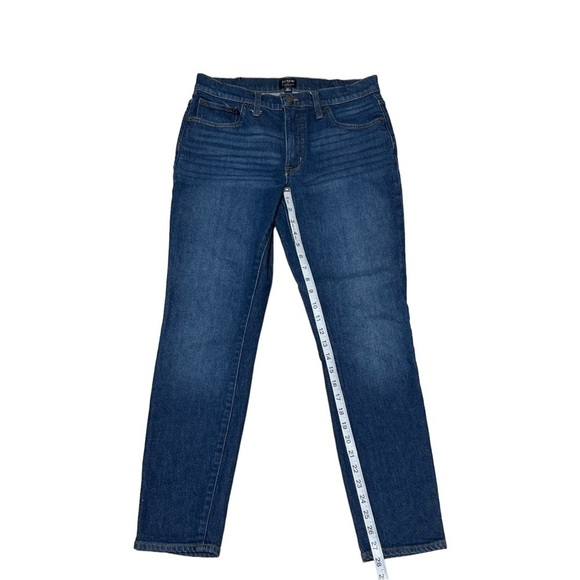 J. Crew Blue High Rise Skinny Jeans Size 27 - Picture 7 of 13